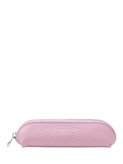 Aspinal of London Leather Baby Pencil Case, Lilac