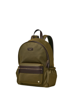 Aspinal of London Commuter Backpack, Khaki - view 2, Khaki