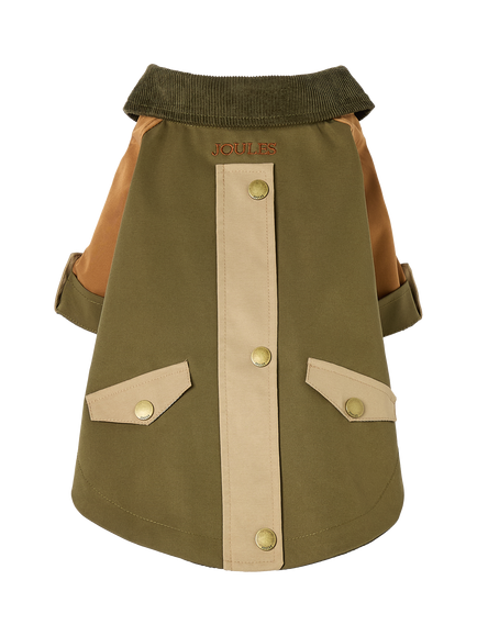 Joules Kennington Dog Coat, Multi - view 2, Multi