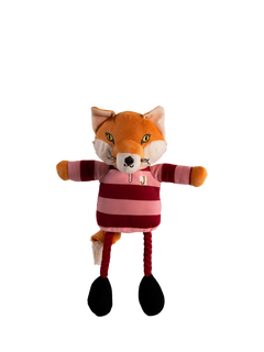 Joules Mr Fox Squeaky Dog Toy, Multi