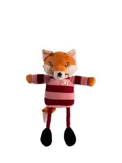 Joules Mr Fox Squeaky Dog Toy, Multi, Multi