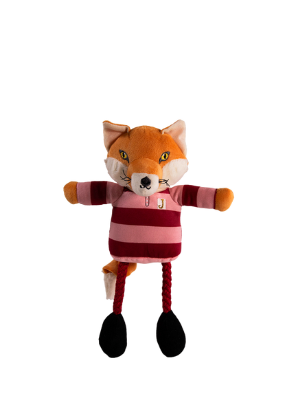 Joules Mr Fox Squeaky Dog Toy, Multi, Multi