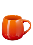 Le Creuset Stoneware Coupe Mug, 320ml, Volcanic