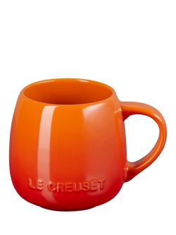 Le Creuset Stoneware Coupe Mug, 320ml, Volcanic