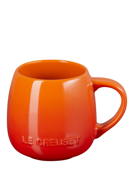 Le Creuset Stoneware Coupe Mug, 320ml, Volcanic