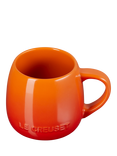 Le Creuset Stoneware Coupe Mug, 320ml, Volcanic