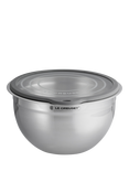 Le Creuset Stainless Steel Mixing Bowl with Glass Lid