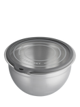 Le Creuset Stainless Steel Mixing Bowl with Glass Lid