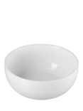 Le Creuset Stoneware Coupe Cereal Bowl, 15.9cm, White