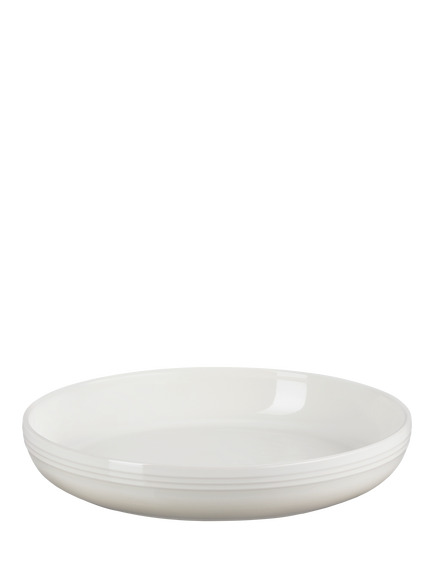 Le Creuset Stoneware Coupe Pasta Bowl, 21.7cm, Meringue