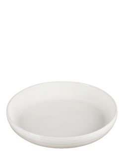 Le Creuset Stoneware Coupe Pasta Bowl, 21.7cm - view 2, Meringue