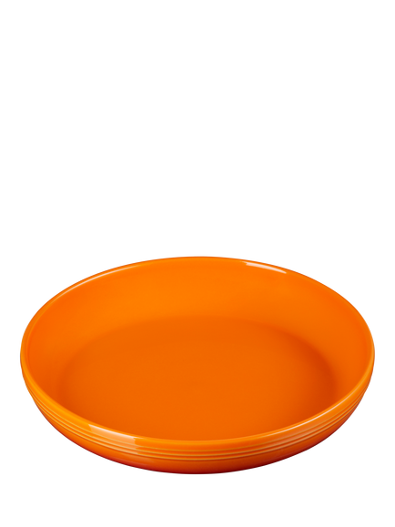 Le Creuset Stoneware Coupe Pasta Bowl, 21.7cm - view 2, Volcanic
