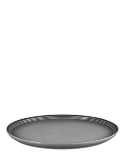 Le Creuset Stoneware Coupe Dinner Plate, 27cm, Flint
