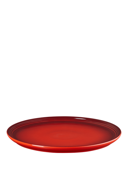 Le Creuset Stoneware Coupe Side Plate, 21.8cm, Cerise