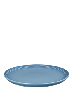 Le Creuset Stoneware Coupe Side Plate, 21.8cm, Chambray