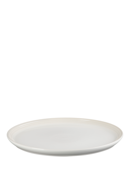 Le Creuset Stoneware Coupe Side Plate, 21.8cm, Meringue