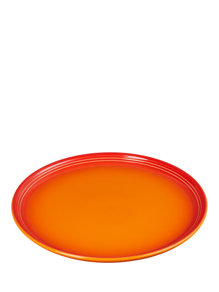 Le Creuset Stoneware Coupe Side Plate, 21.8cm - view 2, Volcanic
