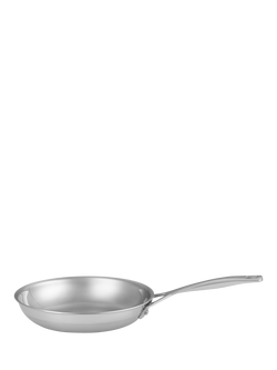 Le Creuset 3-Ply Uncoated Stainless Steel Frying Pan, 20cm, Stainless Steel