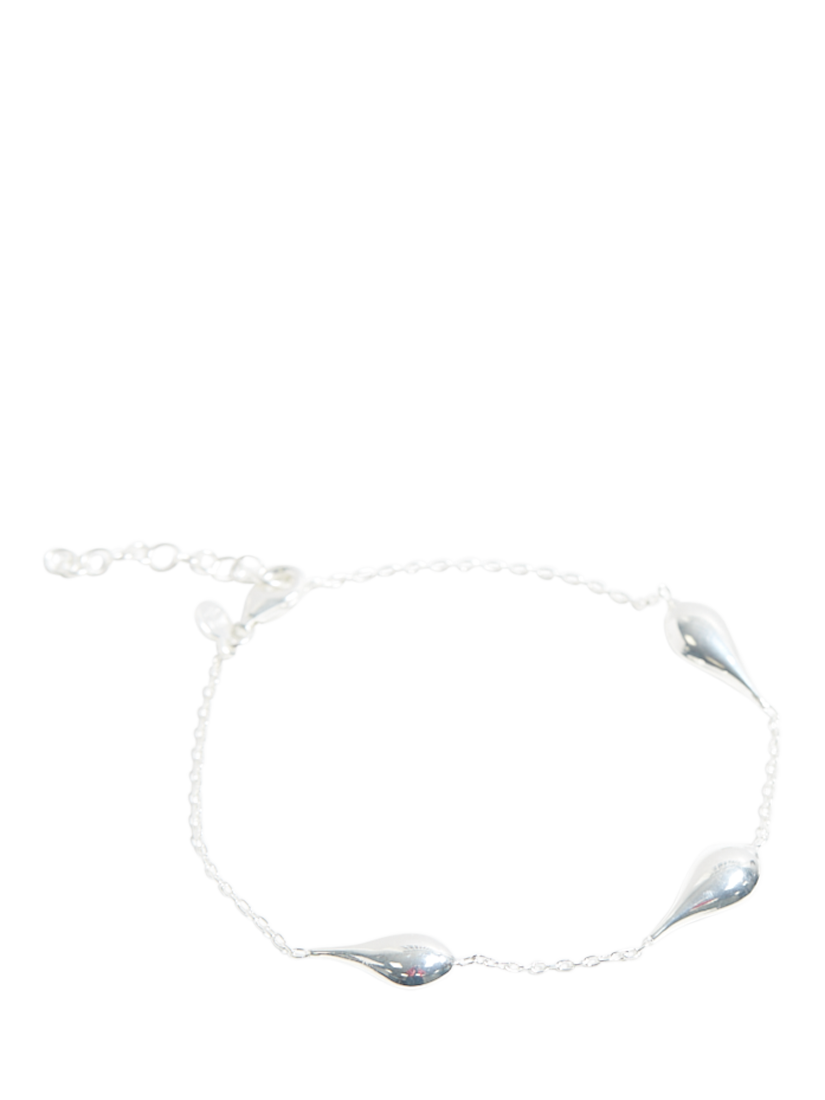 Product image 3 of 3, which shows Simply Silver Polished Nugget Orb Bracelet, Silver