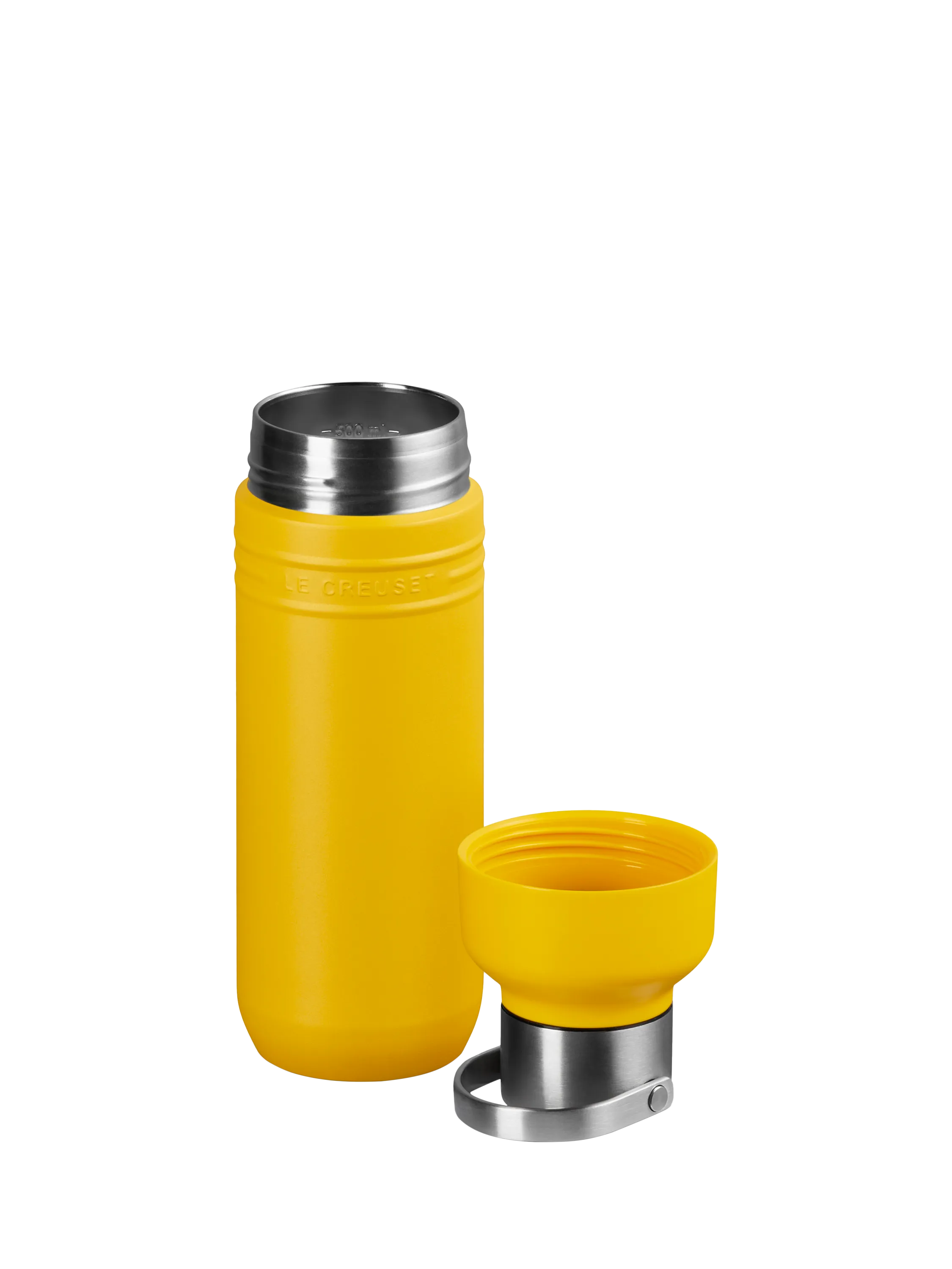 Les Artistes Paris Bottle Up – Isolierte Thermo-Trinkflasche, 500 Ml, Doppelwandig, Gelb