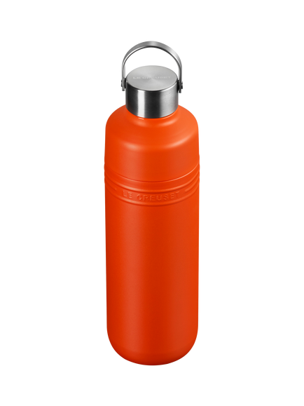 Le Creuset On The Go Stainless Steel Insulated Water Bottle, 1L - view 2, Volcanic