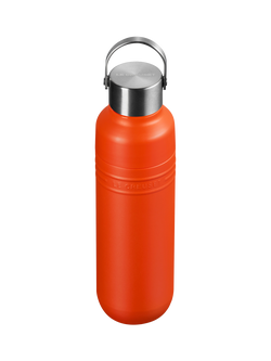 Le Creuset On The Go Stainless Steel Insulated Water Bottle, 500ml - view 2, Volcanic