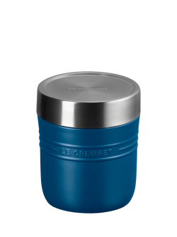Le Creuset On The Go Stainless Steel Insulated Food Flask, 500ml, Deep Teal