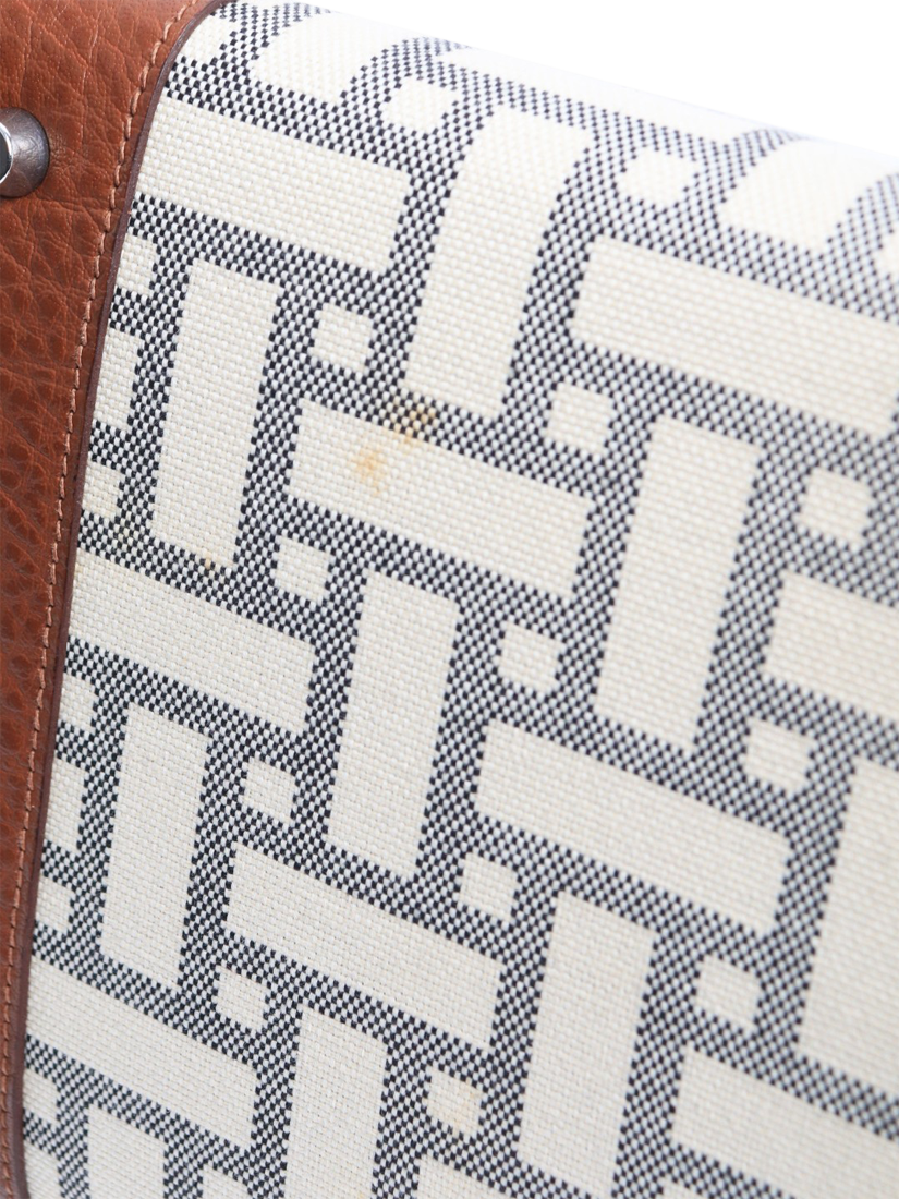 Product image 4 of 8, which shows Pre-loved Hermès 2008 Birkin 35 Mosaic Top Handle Bag, Brown