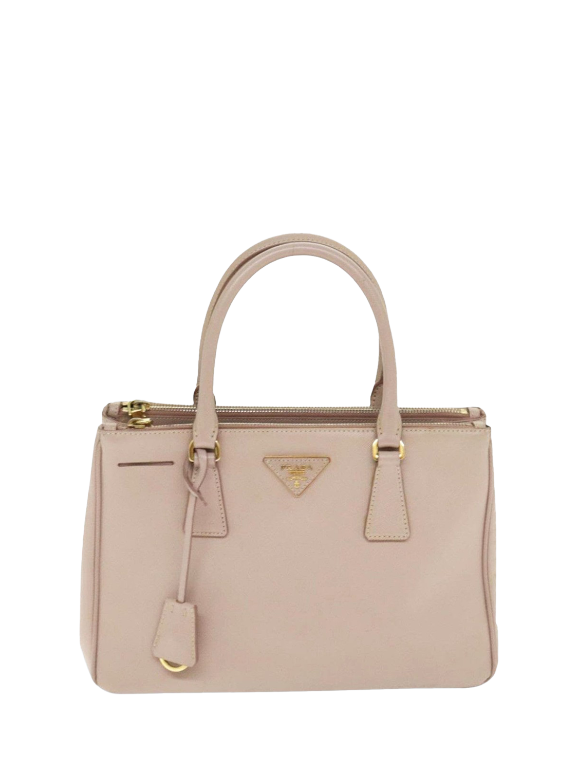 Pre-loved Prada Galleria Saffiano Leather 2Way Shoulder Bag, Pink