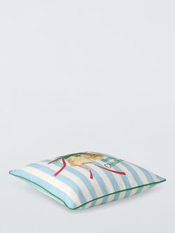 John Lewis Bells Cushion, Multi - view 2, Multi
