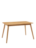 John Lewis Greenwood Dining Table, Solid Oak/Bianco Oil