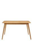 John Lewis Greenwood Dining Table, Solid Oak/Bianco Oil