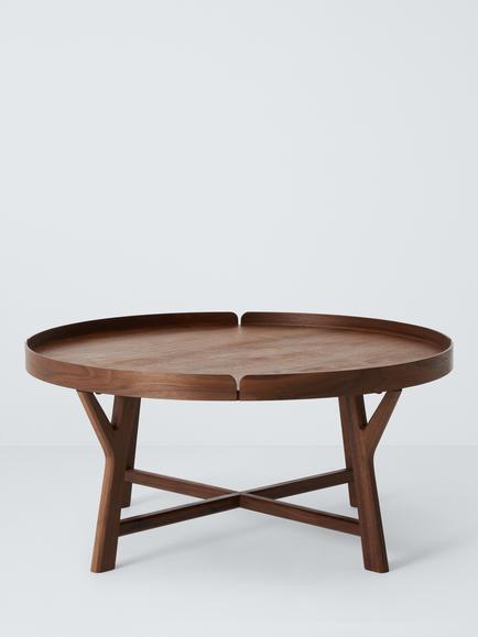 John Lewis Trieste Large Coffee Table, Walnut - view 2, Walnut