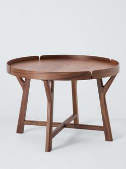 John Lewis Trieste Small Coffee Table, Walnut, Walnut