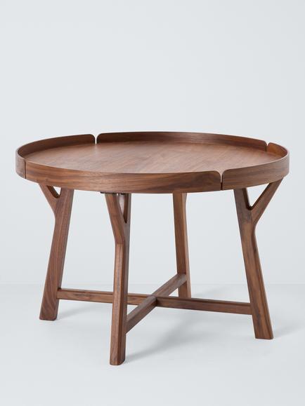 John Lewis Trieste Small Coffee Table, Walnut, Walnut