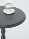 John Lewis Bobbin Pedestal Table, Black