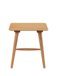 John Lewis Greenwood Stool, Solid Oak/Bianco Oil