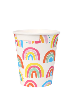 Talking Table Rainbow Paper Cups, Pack of 10, Multi