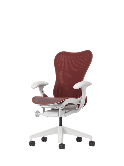 Herman Miller Mirra 2 Office Chair, Cordovan/Alpine, Cordovan Alpine