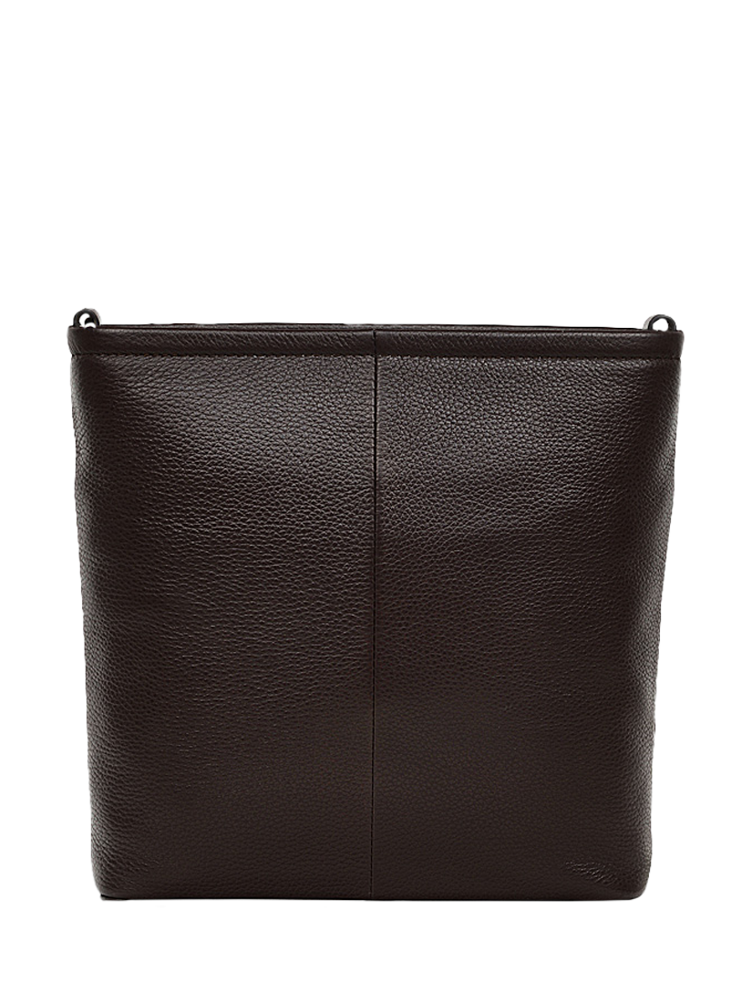 Product image 2 of 4, which shows Radley Brompton Crescent Leather Cross Body Bag, Dark Oak
