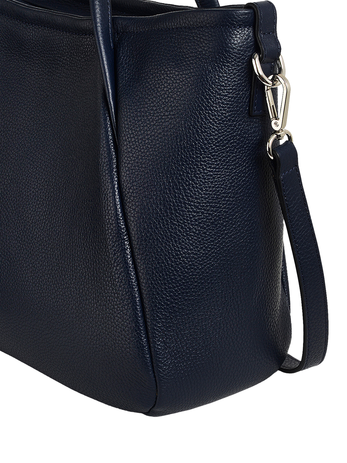 Product image 5 of 5, which shows Radley Eastney Street Leather Medium Zip Top Grab Bag, Ink