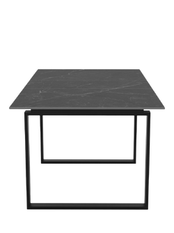 John Lewis Breton Stone 6-8 Seater Extending Dining Table, Grey - view 2, Grey