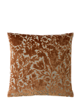 William Morris At Home Compton Velvet Cushion, Burnt Orange