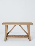 John Lewis Refectory Reclaimed Timber Console Table, Natural