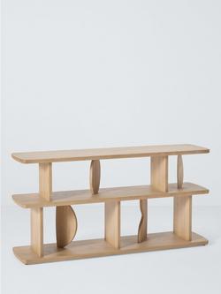 John Lewis Aura Console/Shelf Unit, Oak