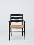 John Lewis Reed Dining Armchair, Black