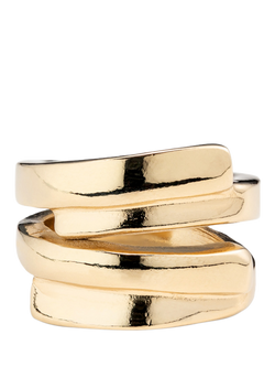 UNOde50 Maratua Twist Pre-Stacked Ring, Gold, Gold