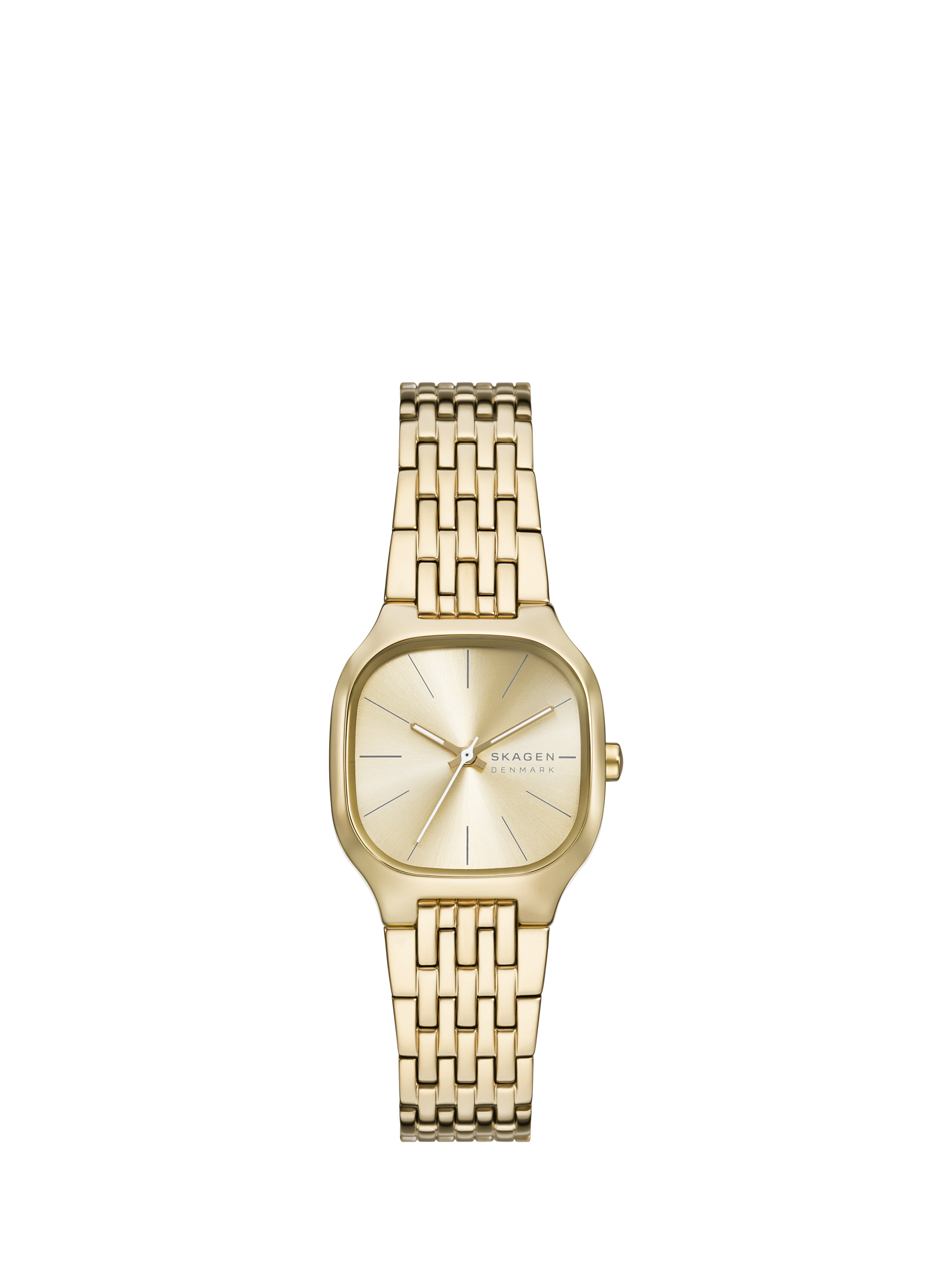 Product image 1 of 9, which shows Skagen SKW3162 Women's Mellum Lille Bracelet Strap Watch, Gold