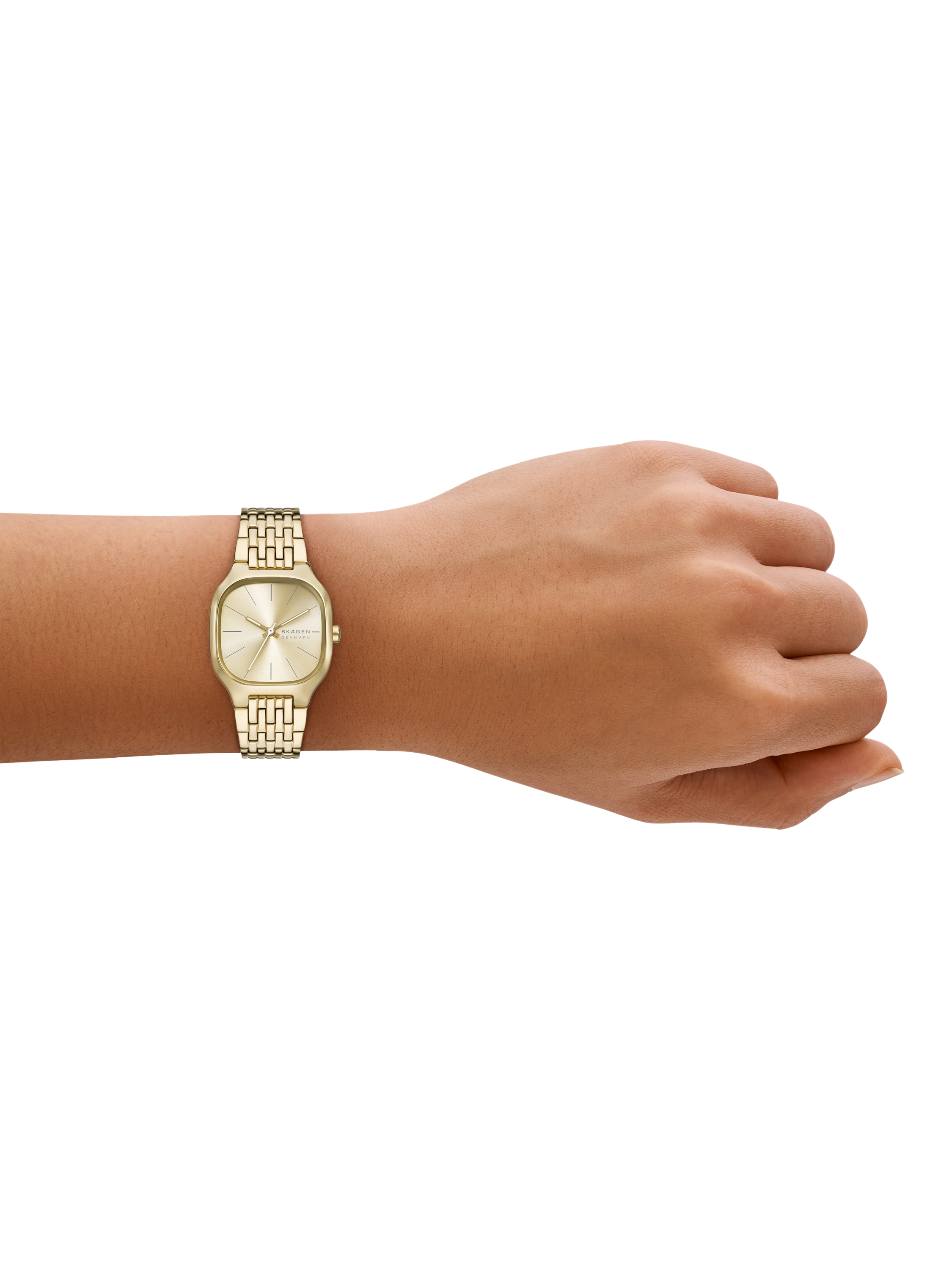 Product image 4 of 9, which shows Skagen SKW3162 Women's Mellum Lille Bracelet Strap Watch, Gold
