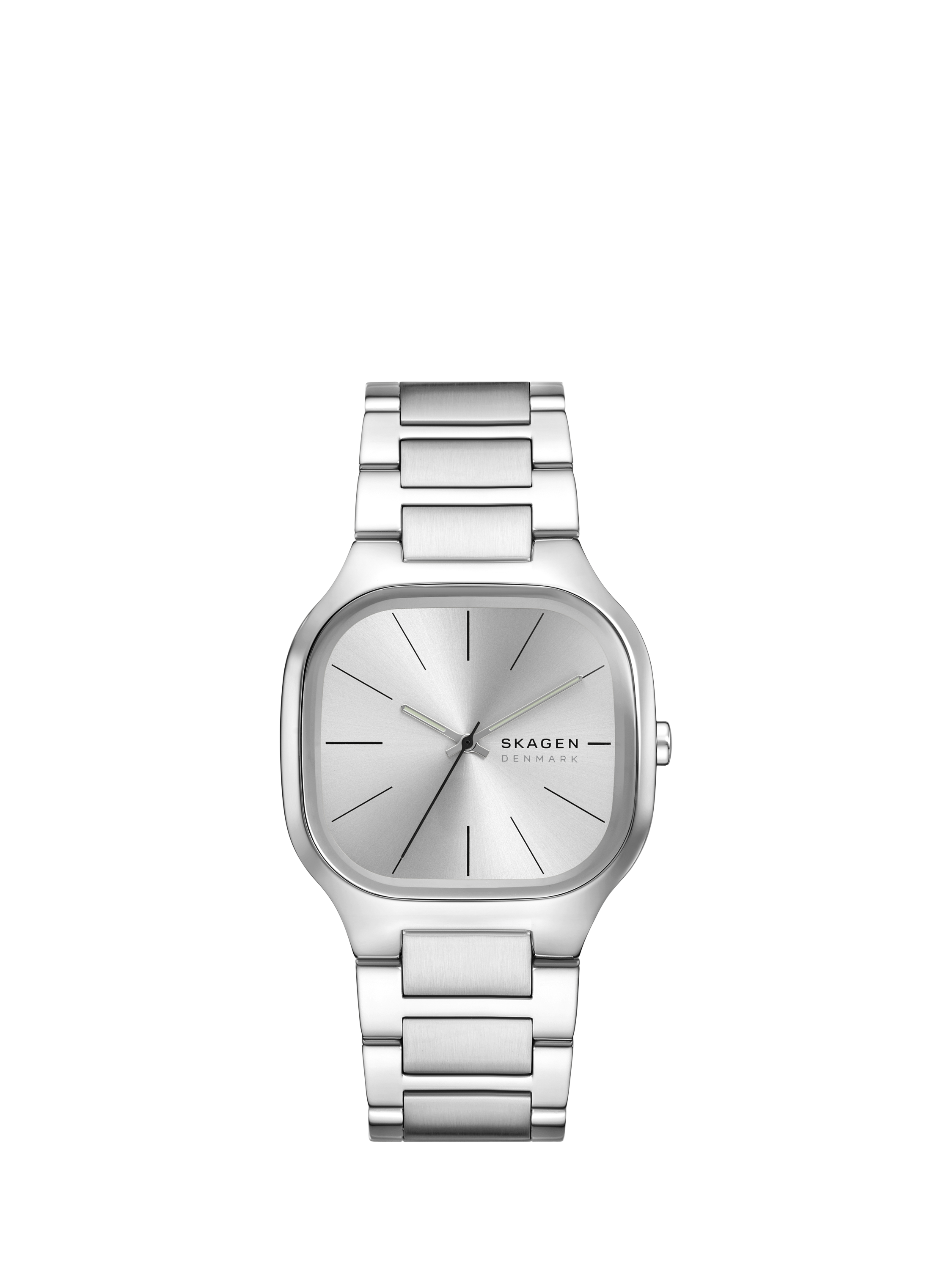 Product image 1 of 7, which shows Skagen SKW6934 Men's Mellem Bracelet Strap Watch, Silver